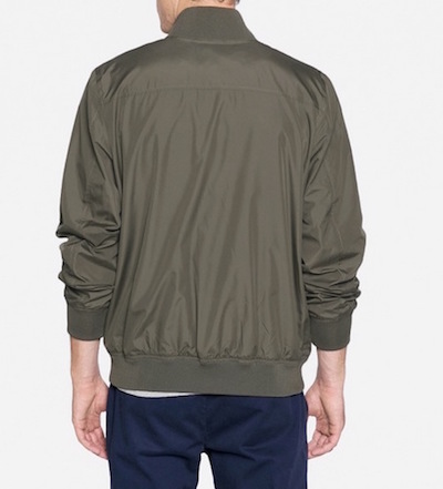Everlane The Lightweight Bomber back